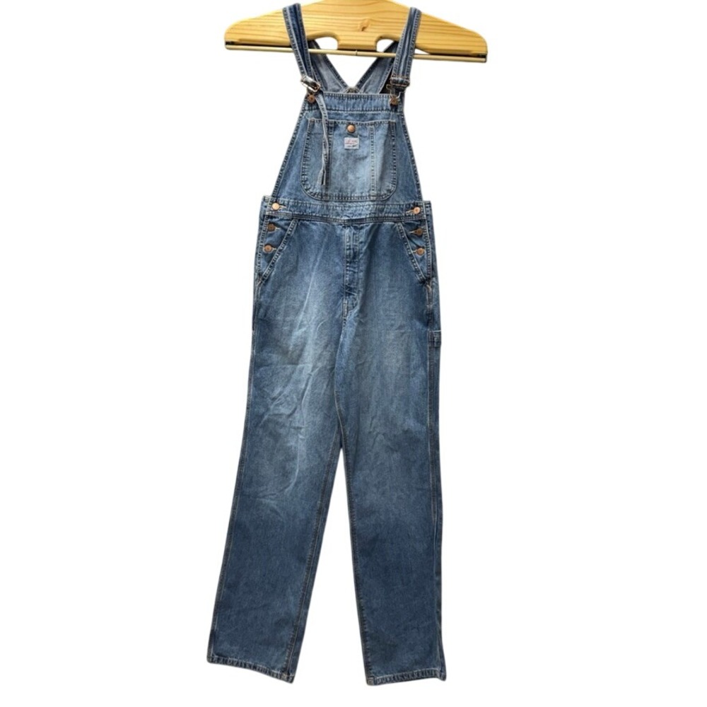 Something by Edwin Japanese Denim Overalls Medium Wash Straight Leg 9435 Mens M